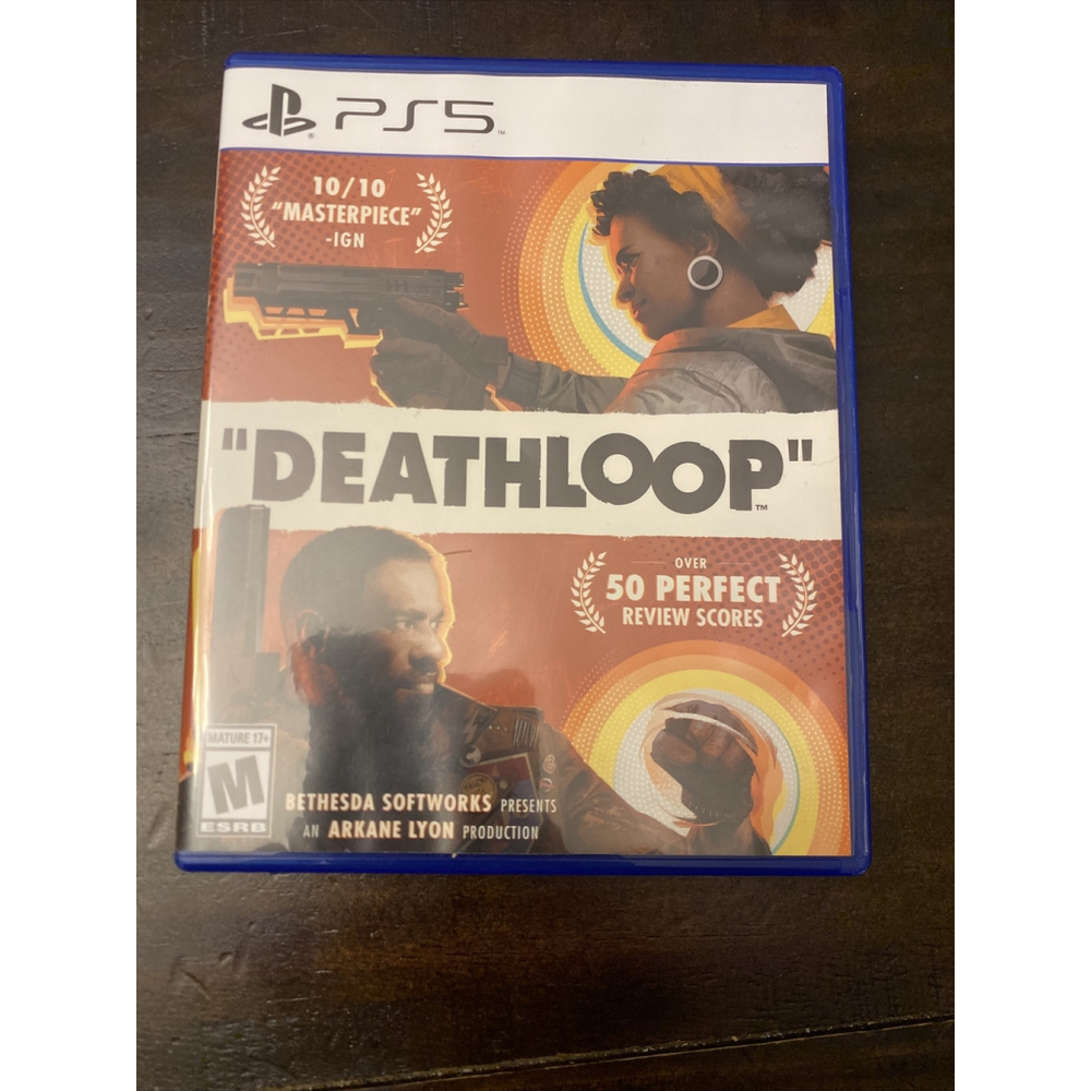 Deathloop CIB Complete In Box - (Sony PlayStation 5, 2021)